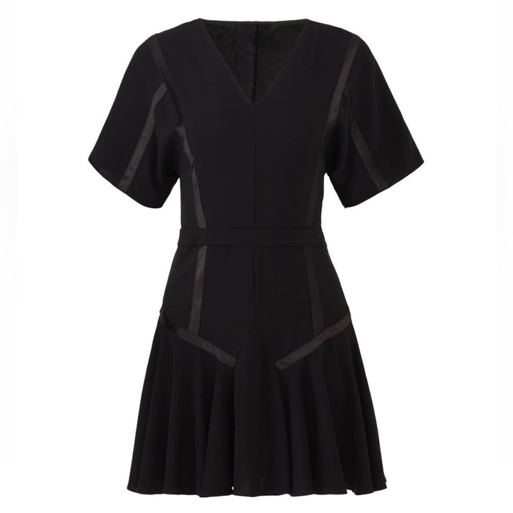 Black Halston dress, never worn (too small for me, oops!). Perfect condition.
